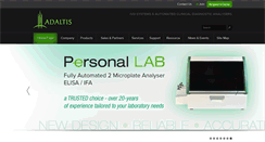 Desktop Screenshot of adaltis.net
